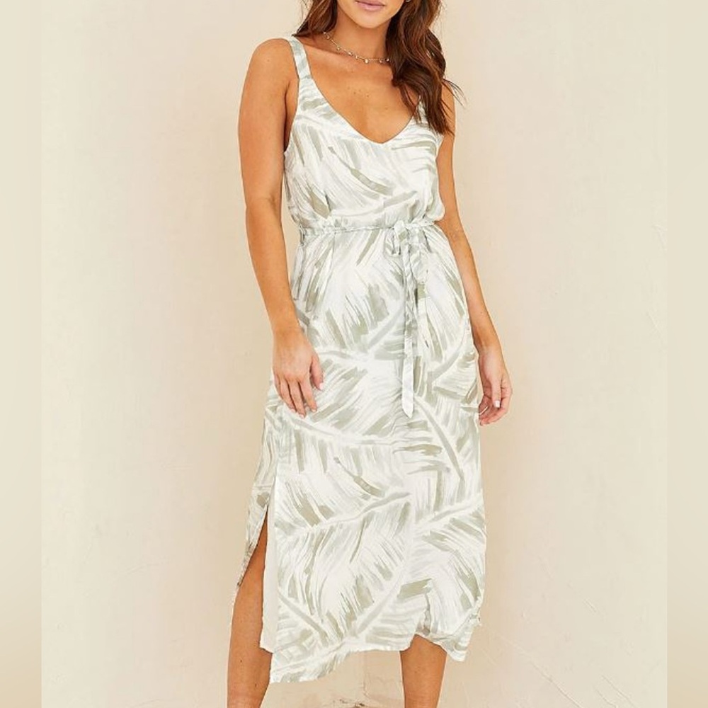 Point Zero Palm Tie Dress